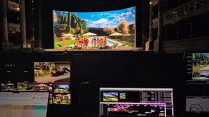 Ledwall scenografico per l'opera 